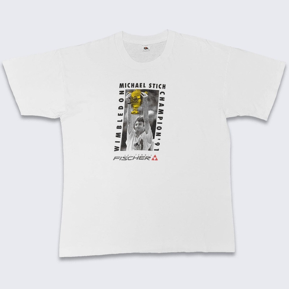 Michael Stitch Vintage 90s Wimbledon Tennis T-Shirt